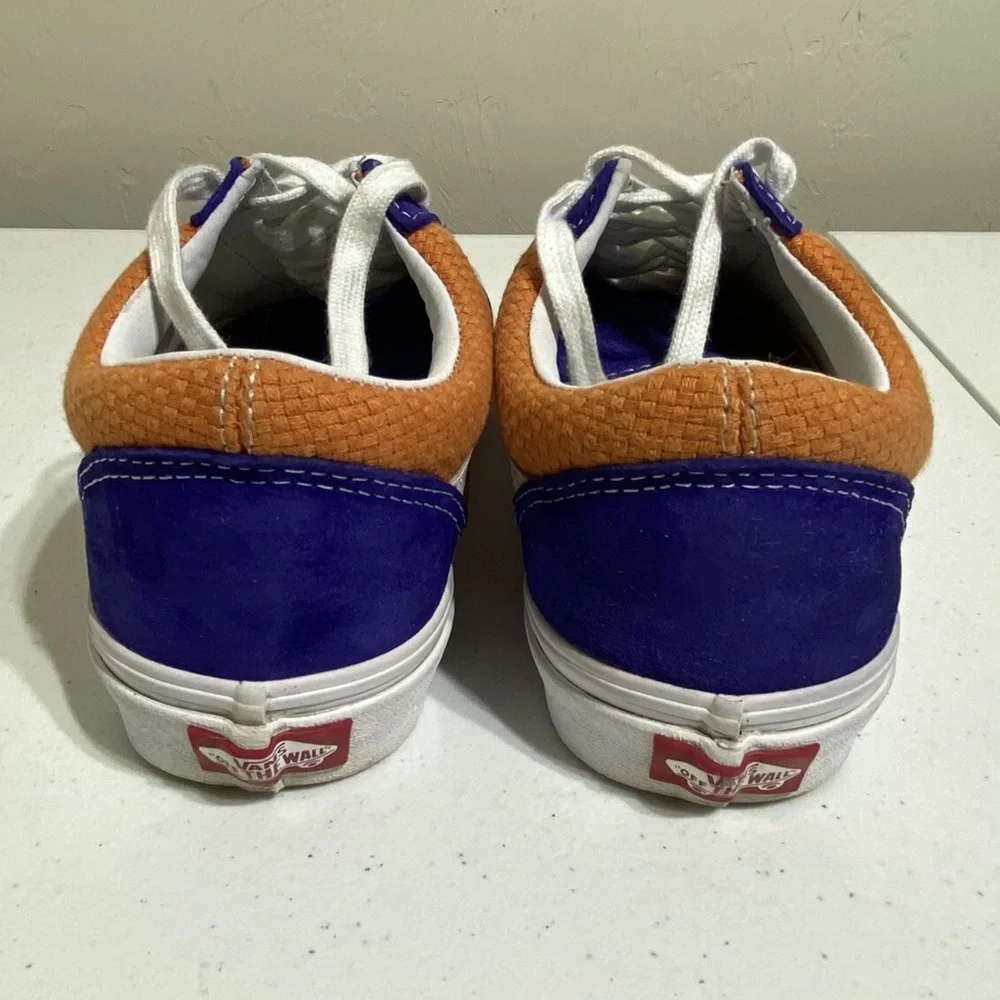 Vans Old Skool Low Top Sneakers Leather Suede Canvas Men’s Sz 6.5 Womens Sz 8 - Picture 5 of 8